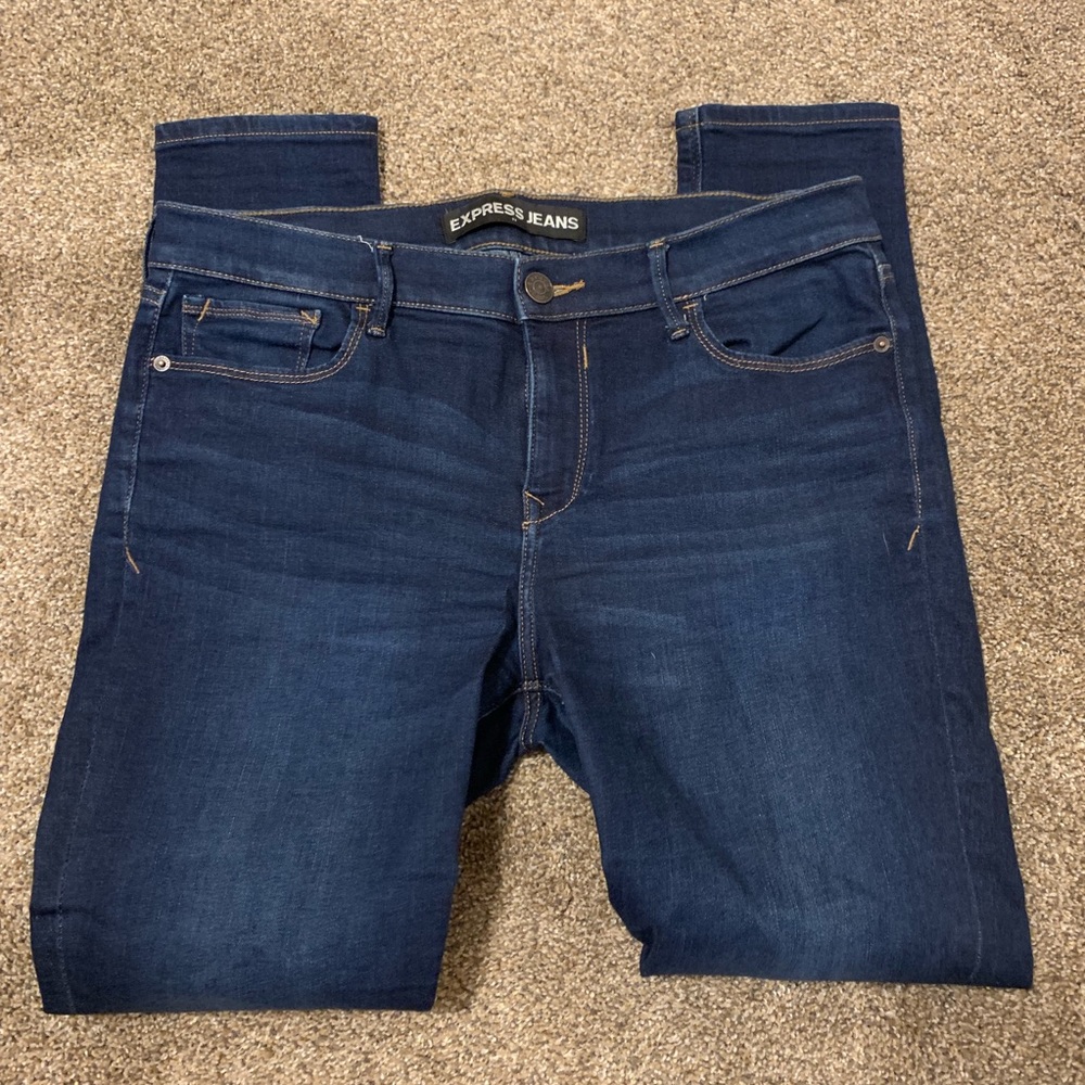 Express jean Legging 12R dark wash